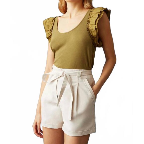 NEW MARIE OLIVER anna top in moss - Picture 1 of 3